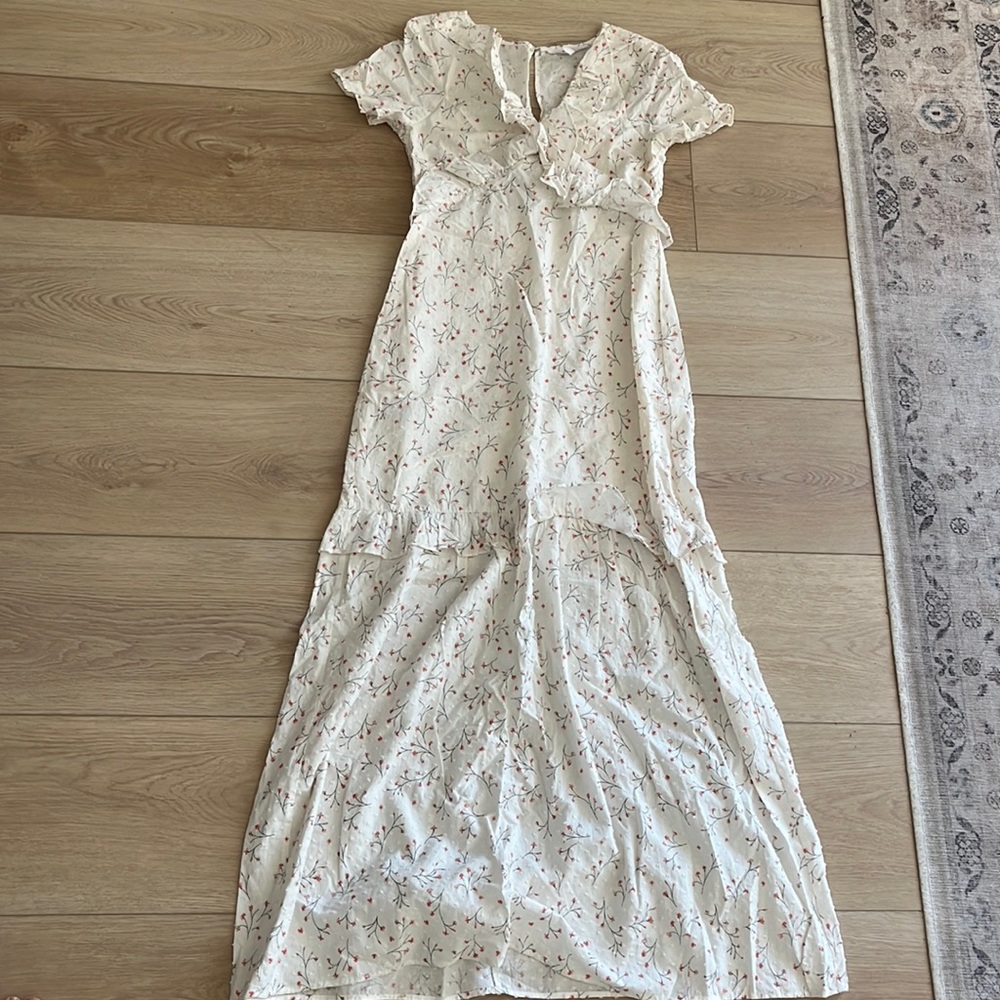 BCBG Floral mermaid style dress